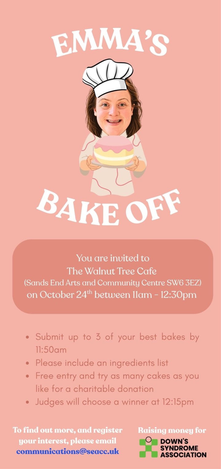 Bake Off by Emma Sarre - Register Your Interest